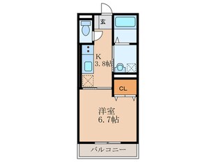 ガナールの物件間取画像